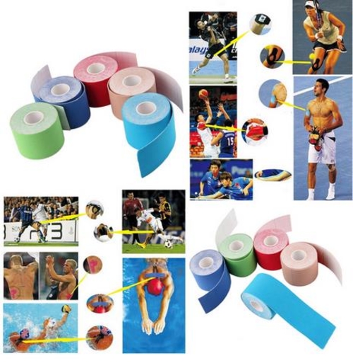 Wholesale 5cm x 5m Sports Muscle Stickers Tape