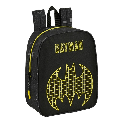School Bag Batman Comix Yellow Black 22 x 27 x 10 cm