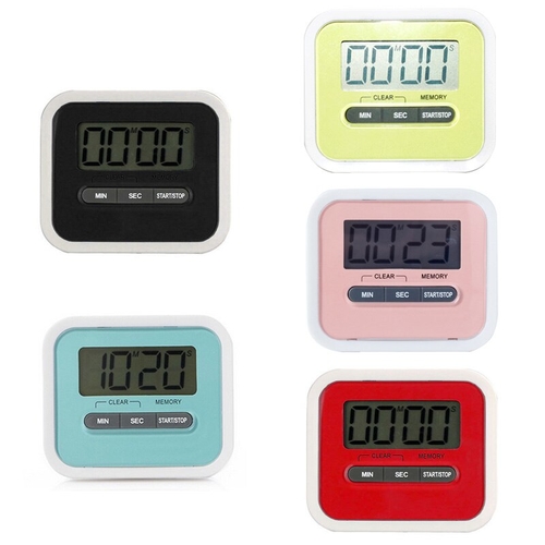 IVYSHION 1pc LCD Digital Screen Kitchen Timer