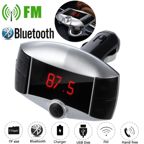 Wireless Bluetooth FM Transmitter Modulator Car