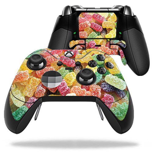 MightySkins MIELITECO-Sour Candy Skin Decal Wrap for Microsoft Xbox On