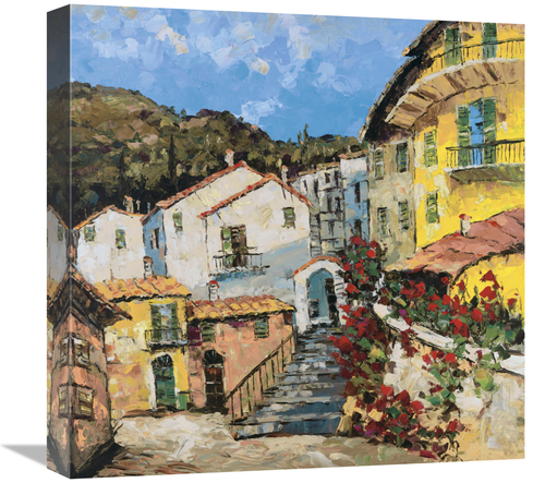 Global Gallery GCS-123273-1818-142 18 x 18 in. Port to Lucca II Art Pr