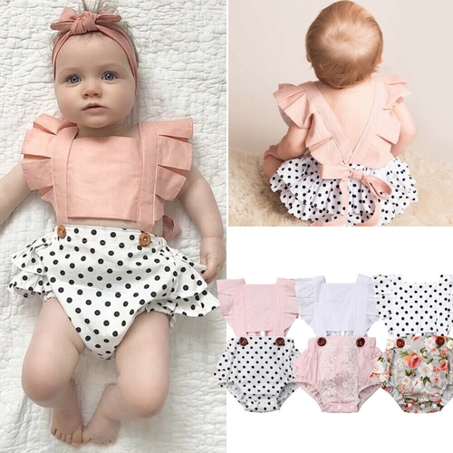 0 24M Newly Summer Cute Infant Kids Baby Girls