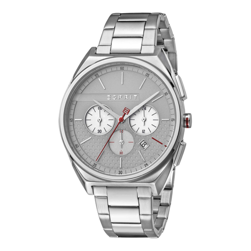 Esprit ES1G062M0065 Slice Chrono Grey Silver Mens Watch Chronograph