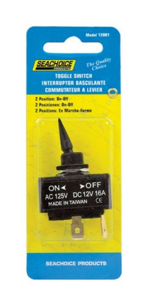 Seachoice 12001 12 V On & Off Toggle Switch