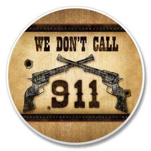 3 Inch Cloth  Patch We Don闁 Cal 911