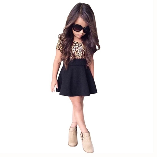 Sunshine Girl  Kids Baby Girls Leopard