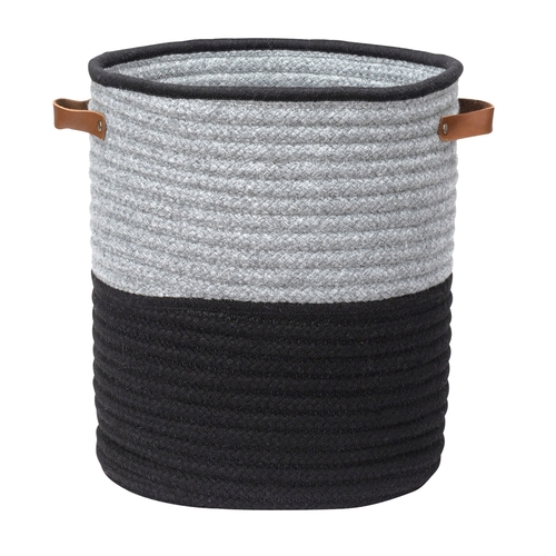 Colonia Mills LT51 Casa Mesa Basket, Black - 16 x 16 x 20 in.