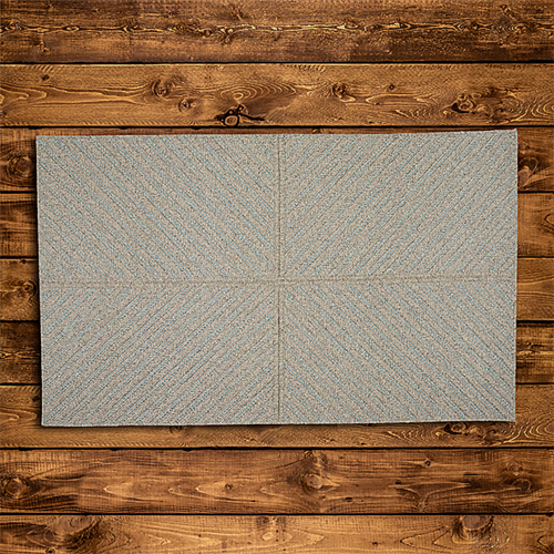 Colonial Mills Rug MX51R072X108S 6 x 9 ft. Moxie Braided Rug  Light Bl