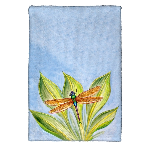 Betsy Drake KT299 Dicks Dragonfly Kitchen Towel