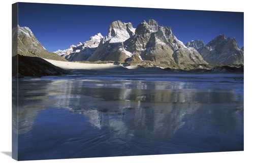 Global Gallery GCS-453436-2436-142 24 x 36 in. Cathedral Peaks At Dawn