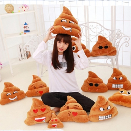 Poop shaped hot sale pillow