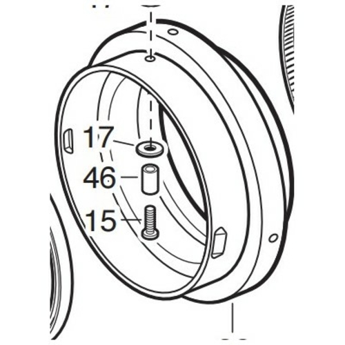 Allegro Industries 9534-15R Adapter Ring for Blower