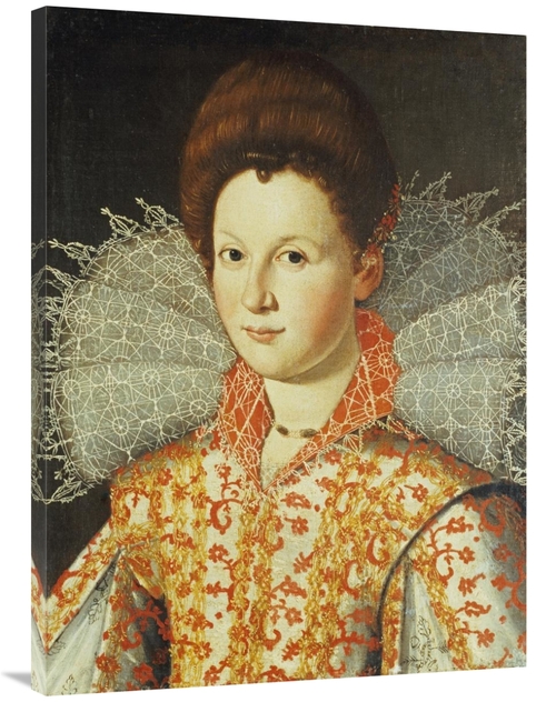 Global Gallery GCS-266221-40-142 40 in. Portrait of a Lady Art Print -