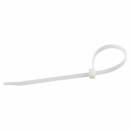 Gdb 46308 8 in. Cable Ties- White - 75 lbs.