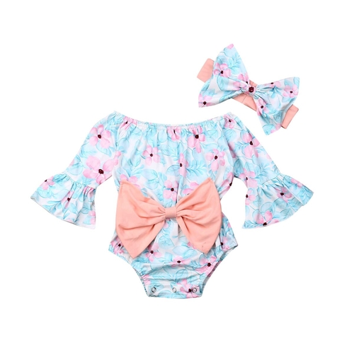 0 18 Summer Lovely Infant Kid Baby Girl Floral