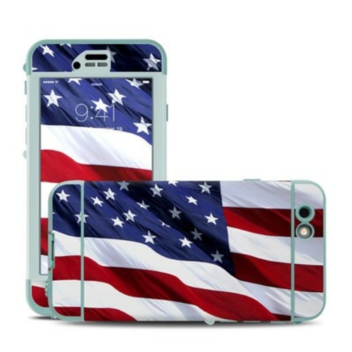 DecalGirl LN6S-PATRIOTIC Lifeproof iPhone 6S Nuud Case Skin - Patrioti