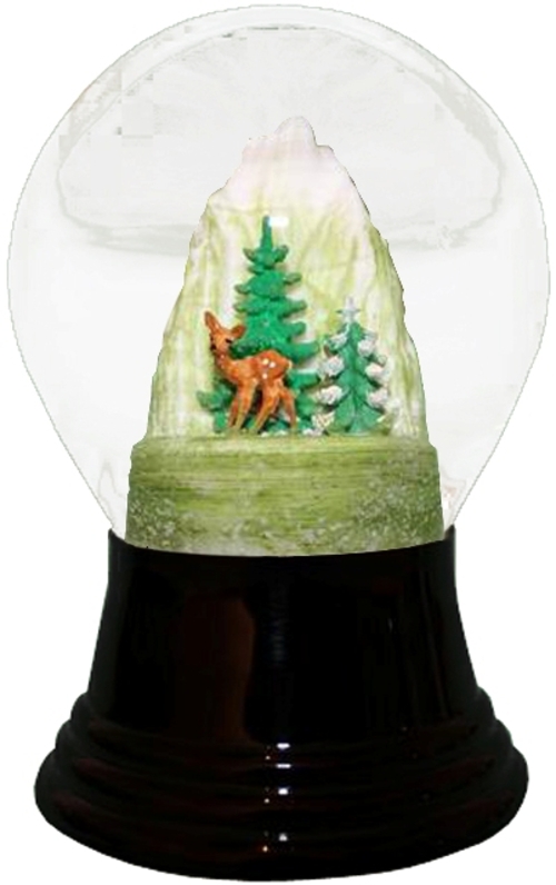 Main Alexander Taron PR1565 Perzy Snowglobe  Medium Doe image