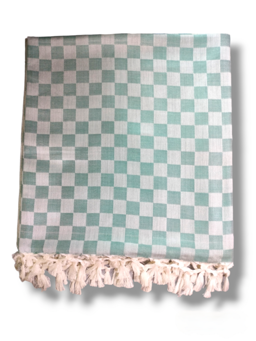 Very Soft Sky Blue 3D Dull Chadar/Blanket