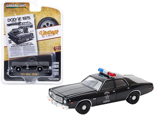 1975 Dodge Coronet \State Police\" Black \"Dodge 1975. The Complete