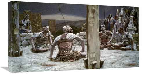 Global Gallery GCS-280514-30-142 30 in. Sitting Down They Watched Him 