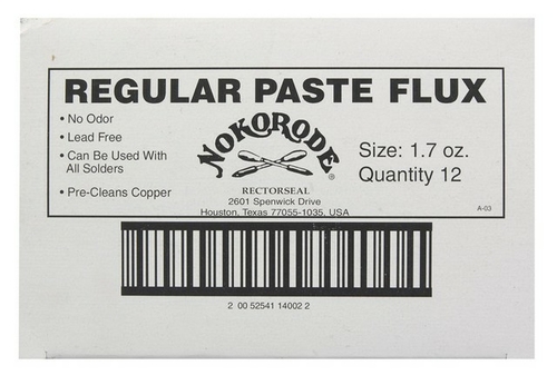 Rectorseal 14002 Nokorode Soldering Paste Flux- - pack of 12