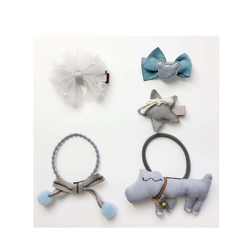 Greenhome GD-BL-5 Blue Dog Hair Accessories Gift Set - 5 Piece