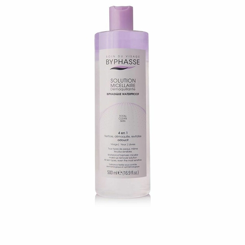 Facial Biphasic Makeup Remover Byphasse Solución Micelar Micellar 500