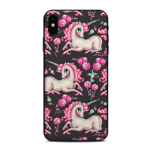 DecalGirl AIPXSM-UNIROSECHAR Apple iPhone XS Max Skin - Unicorns & Ros