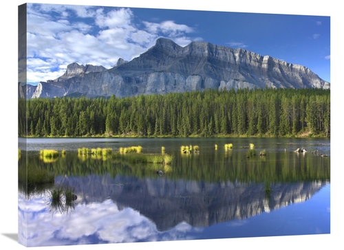 Global Gallery GCS-397119-2432-142 24 x 32 in. Mount Rundle & Boreal F