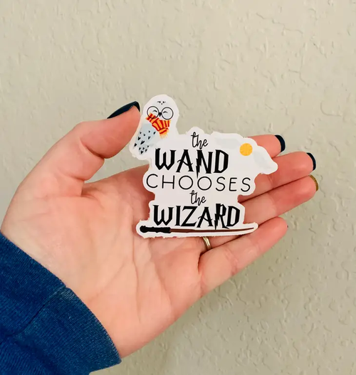 Wand Chooses- Harry Potter Sticker/Magnet