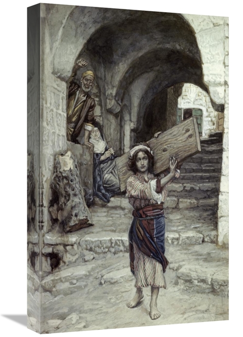 Global Gallery GCS-280530-22-142 22 in. The Youth of Jesus Art Print -