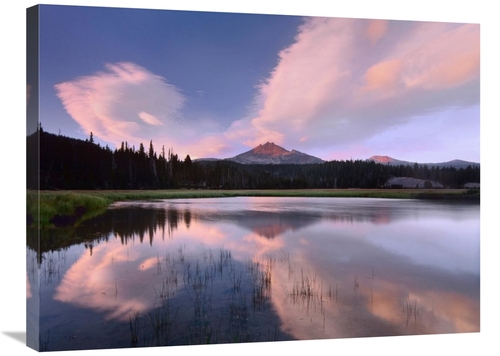 Global Gallery GCS-396106-2432-142 24 x 32 in. Clouds Reflected in Spa