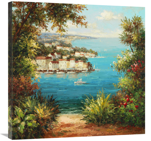 Global Gallery GCS-132513-3030-142 30 x 30 in. Harbor Outlook Art Prin