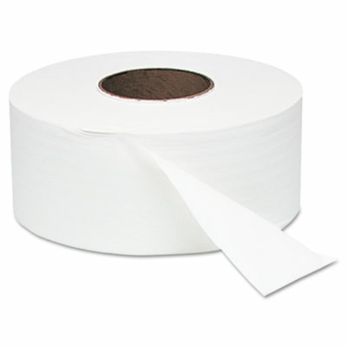 Windsoft 202 White Jumbo Roll Bath Tissue- 9 in. dia- 1000 ft- 12 Roll