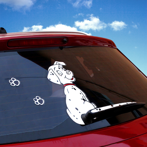 Rylybons 1PCS Car Stickers Cartoon Funny Spotted