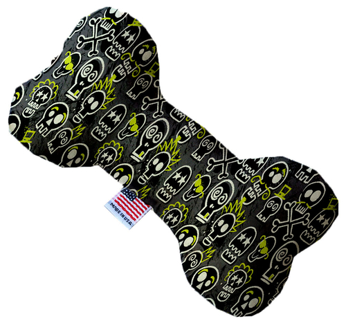 Mirage Pet 1359-SFTYBN6 Skater Skulls 6 in. Stuffing Free Bone Dog Toy