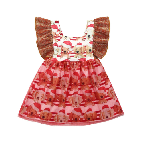 Pudcoco Toddler Xmas Christmas Dress kids Baby