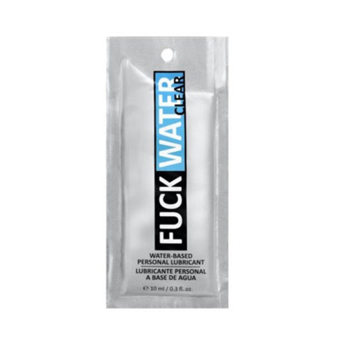 Fuck Water Clear H2O .3oz Packet (100/Box)  Item comes in plain white