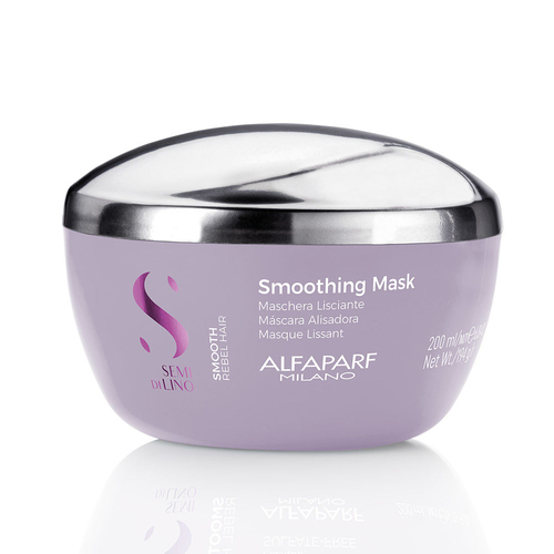 De-tangling Hair Mask Alfaparf Milano Semi Di Lino Smooth (200 ml)