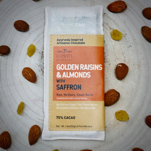 Golden Raisins & Almonds with Saffron - Pack of 3