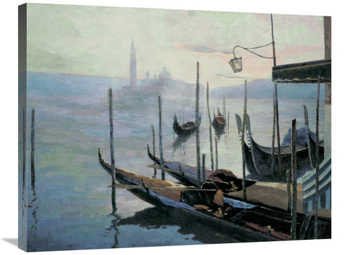 Global Gallery GCS-123258-2432-142 24 x 32 in. Venetian Twilight Art P