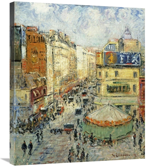 Global Gallery GCS-266785-30-142 30 in. La Rue De Clignancourt Art Pri