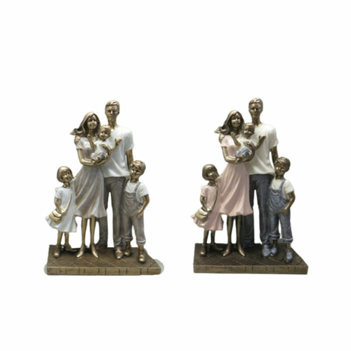Decorative Figure DKD Home Decor 24 x 11,5 x 34 cm Multicolour Family