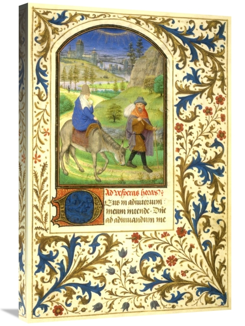 Global Gallery GCS-282422-30-142 30 in. The Flight into Egypt - Book o