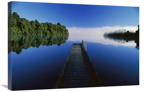 Global Gallery GCS-453495-2030-142 20 x 30 in. Wood Dock Reaching Out 