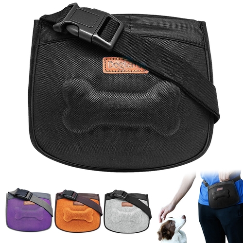 Dog Treat Bag Pet Training Pouch Bag Built in Poop