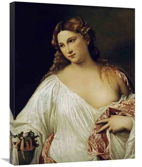 Global Gallery GCS-282944-30-142 30 in. Flora Art Print - Titian