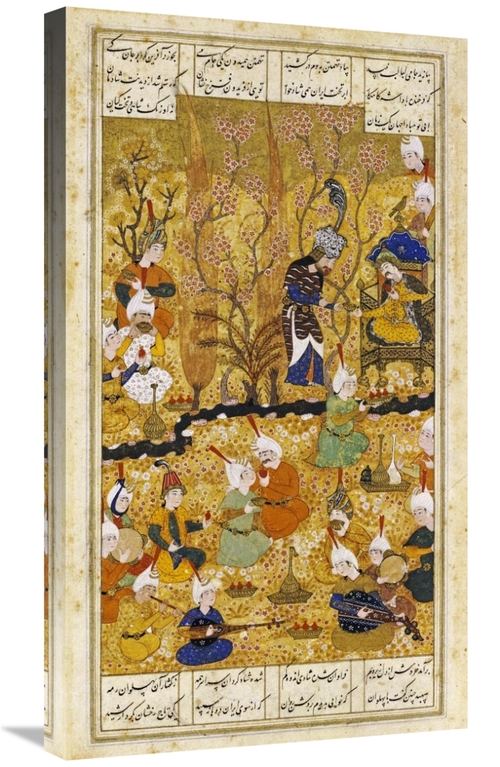 Global Gallery GCS-266930-30-142 30 in. Illustration to the Shahnameh 