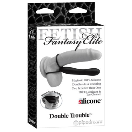 Pipedream Fetish Fantasy Elite Double Trouble 6 in. Silicone